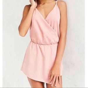 Light Pink/Rose Wrap Romper
